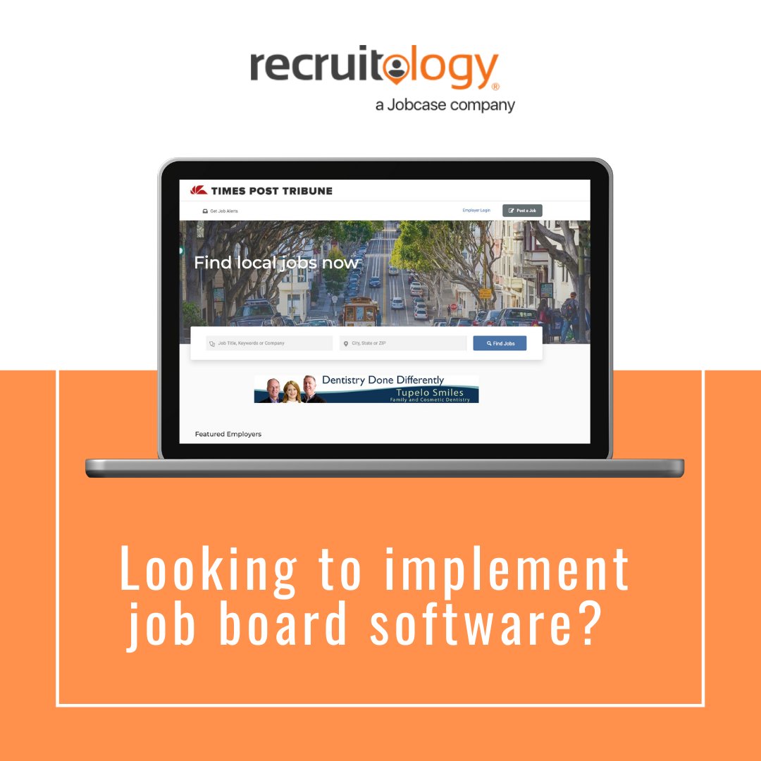 We've launched job sites for  top media companies.

✅   Chicago Tribune ✅  Daily News ✅  LA Times 
✅  Tribune Publishing 

Add a full-featured job board to your media company’s website today! bit.ly/3LSf8er #SmartSoftware #recruitingtechnology #ArtificialIntelligence