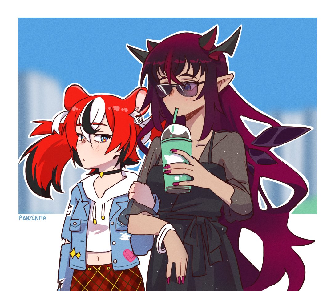 ハコス・ベールズ ,IRyS 「🎲💎
#illustrayBAE #IRySart 」|Cristina Manzanita 🦝🐔 🚨WORKING, THANK YOU!🚨のイラスト