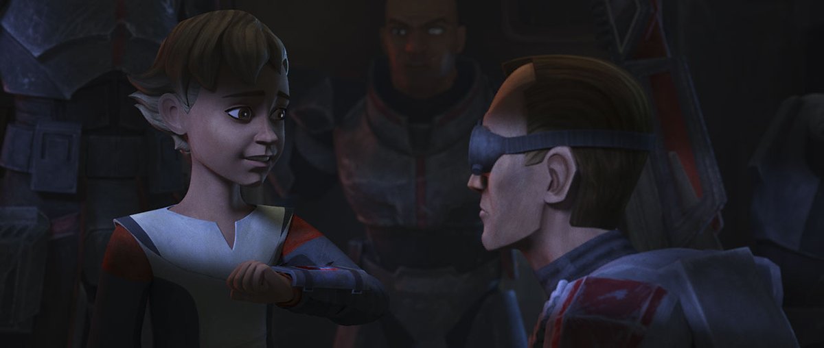 projectnoble_'s tweet image. These two 🥰❤ #thebadbatch #badbatchtech #badbatchomega