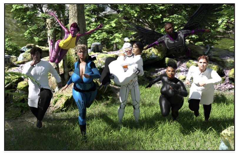 What’s the rush? 👀 New #UnitM.

unitmcomics.thecomicseries.com/comics/139/?ut…

#comic #comics #webcomic #webcomics #3dcomics #daz3d #dazstudio #3dmodeling #comicfury #comicartist #comicart #comicbook #superheroes