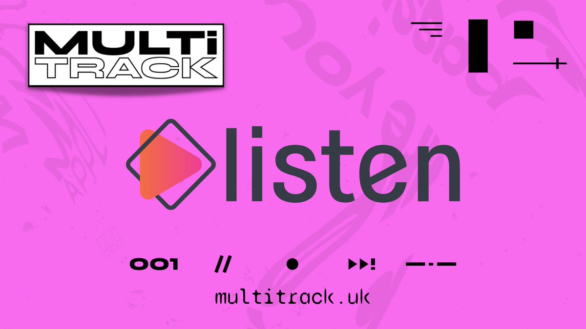 _multitrack's tweet photo. ⚡ We have our next company to announce in our BUMPER CROP of partner companies for #multitrack2022 - 17 companies in total! ⚡
🎧 Thanks to @thisislisten for joining us again. 🎧
If you want to more info on how to apply - watch our instagram live: https://t.co/1uwkwlx4Yt https://t.co/6AxnPf9CE5