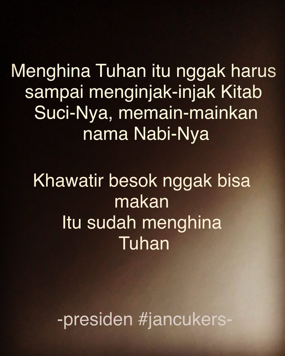 JUM’AT CALL — Wangsit #Talijiwo