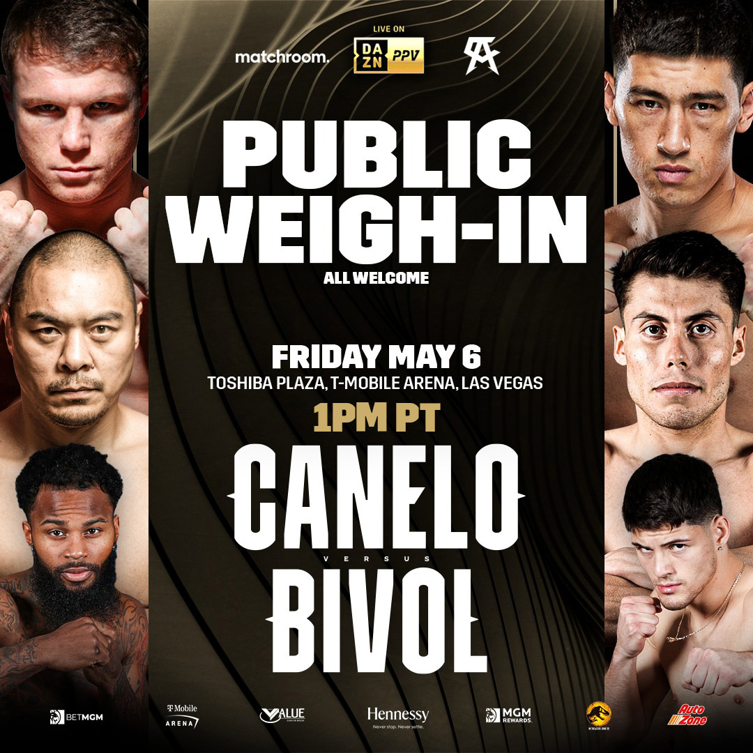 MatchroomBoxing's tweet photo. ⚖️ Fighters on the scales at 1pm in Las Vegas! In the area? Head down to Toshiba Plaza, @TMobileArena 💪 https://t.co/ADVZeYUnhS
