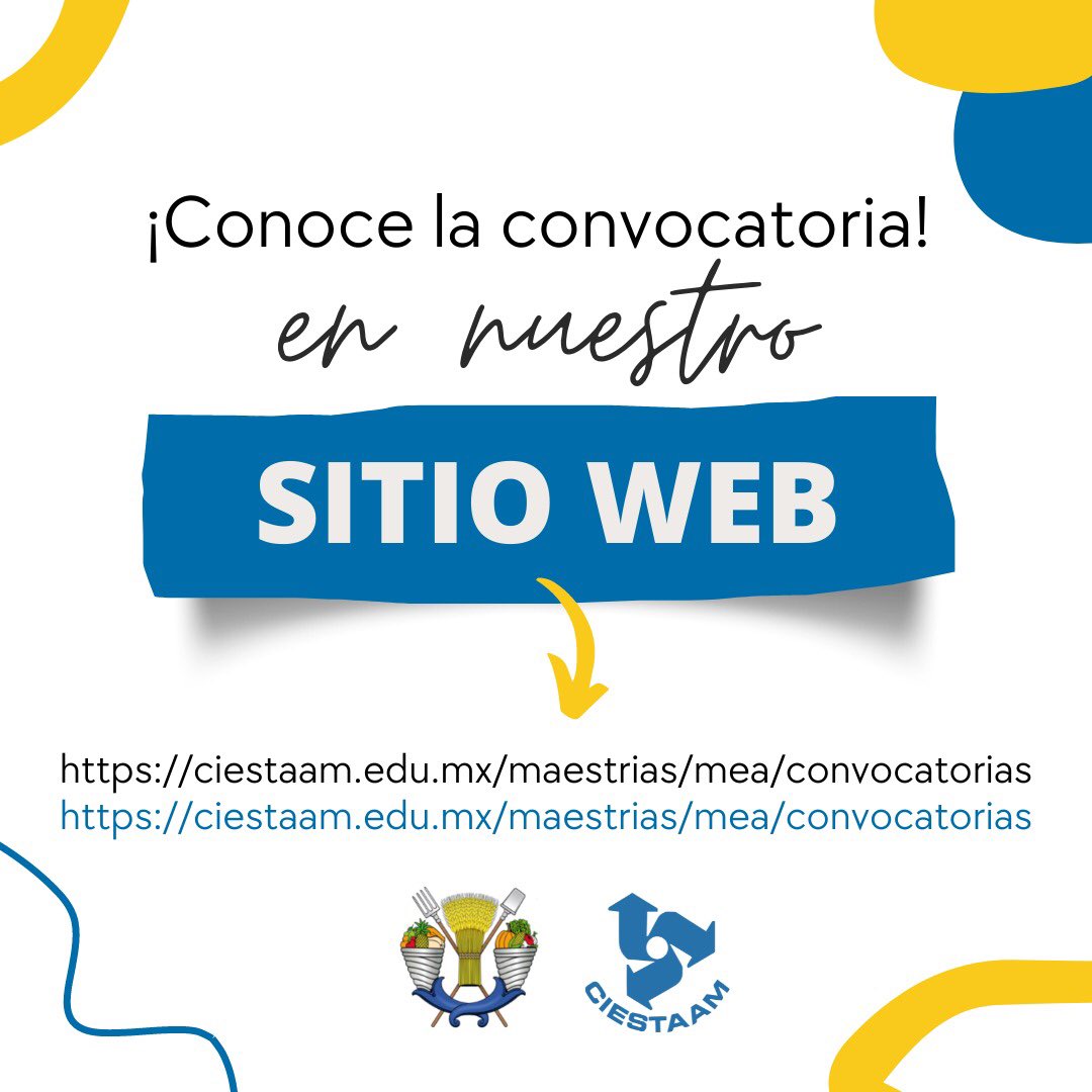 CIESTAAM_UACh's tweet photo. Todavía hay tiempo para postular a la #Maestría en #CIESTAAM de la @uach_chapingo! Un #Posgrado en el #PNPC de @Conacyt_MX. @Jorgechapingo @JReyes_AC @kikemtzglz @iNorman55 @yaomendiola @AdrianLozanoT @Lupizgr @Jimena_AIM, etc. favor de difundir! https://t.co/qUlfrhRYp1
