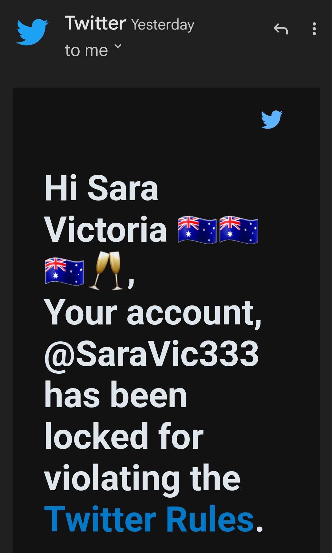 Sara Victoria 🇦🇺🇦🇺🇦🇺🥂 on Twitter: "https://t.co/dorhDyE35D" / Twitter