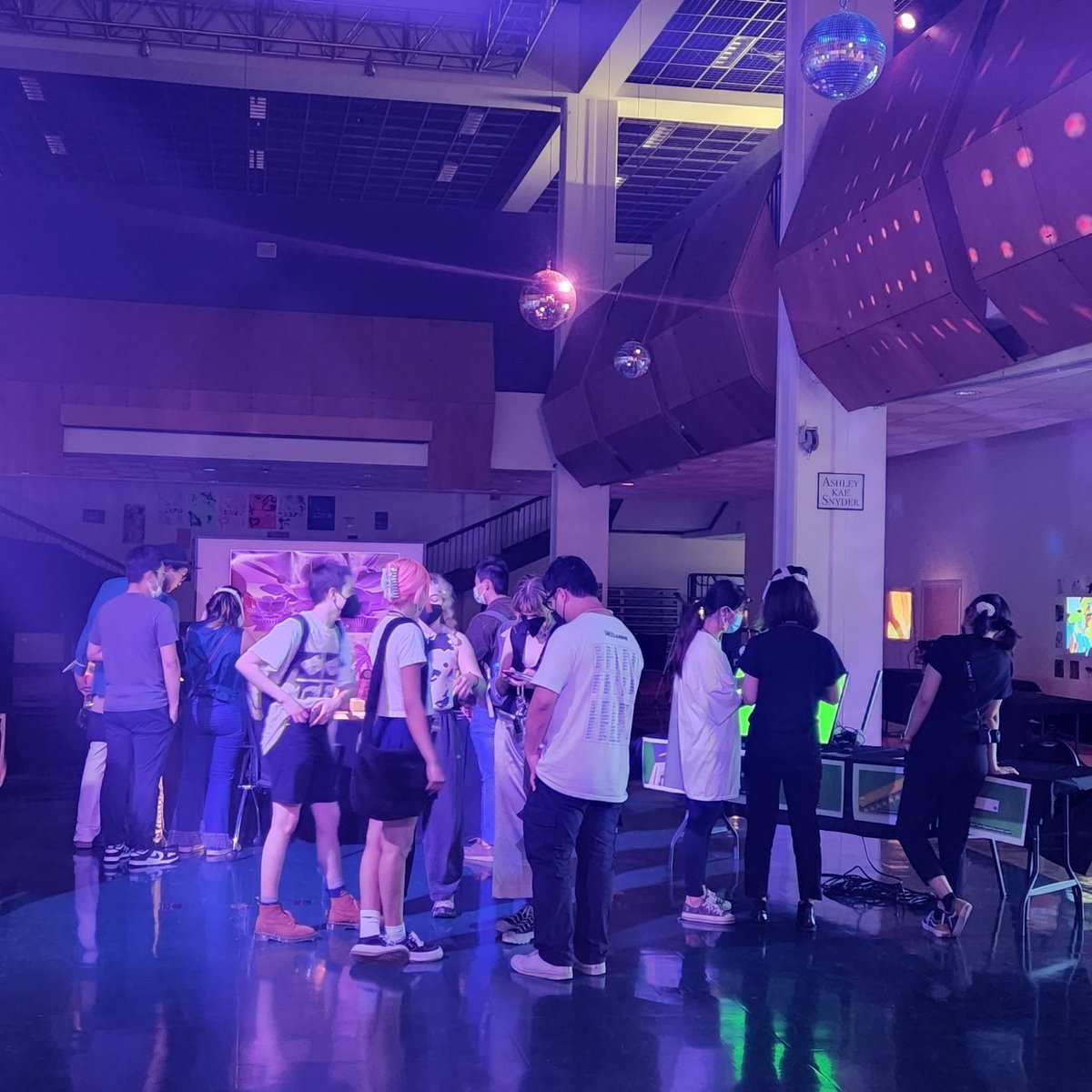 CalArts's tweet photo. .@CalArtsExpo finally returns to campus! Some snapshots of the evening so far 📸 https://t.co/41l3M15owW