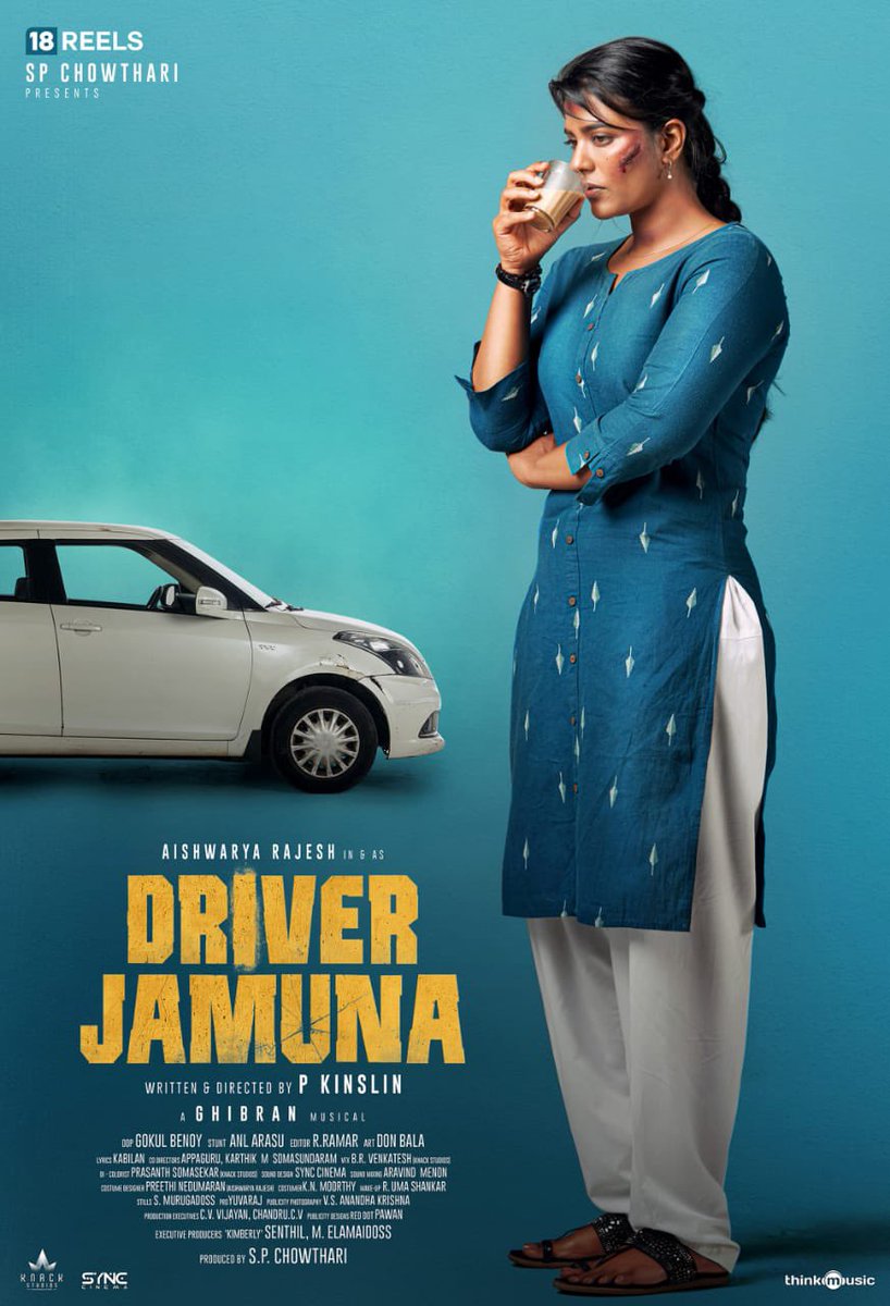 global_ott's tweet photo. First looks of @aishu_dil's #DriverJamuna 🚖
#DriverJamunaFirstLook https://t.co/7sLOu1CvYK