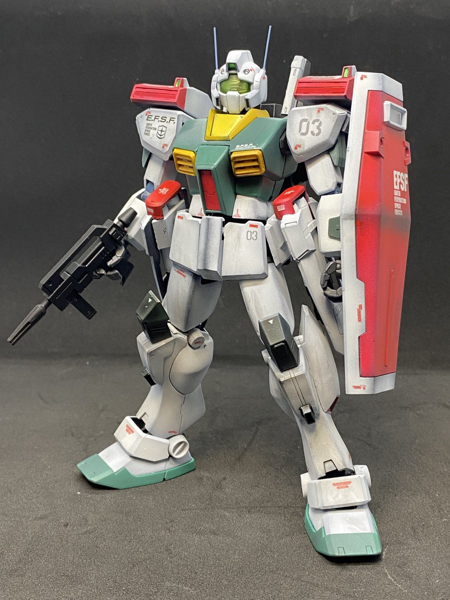 1/100 ジムⅢ完成しました！！！ 我が悲願のMGジムⅢがココに