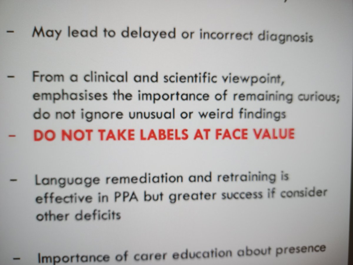 Clare Ramsden (@drcramsden) on Twitter photo Do not ignore unusual or weird findings. Do not take labels at face values. Excellent advice for all clinicians and possibly for life in general. Thanks <a href="/Olivier_Piguet/">Olivier Piguet</a>. For an outstanding, entertaining, real world relevant presidential address #ASSBI2022 Do not ignore unusual or weird findings. Do not take labels at face values. Excellent advice for all clinicians and possibly for life in general. Thanks <a href="/Olivier_Piguet/">Olivier Piguet</a>. For an outstanding, entertaining, real world relevant presidential address #ASSBI2022