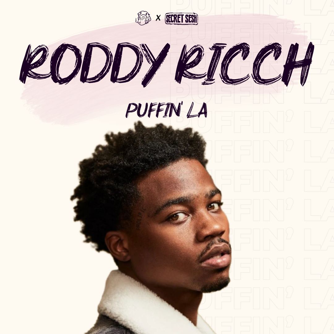 StonedApeCrew's tweet photo. After an unfortunate scheduling conflict with Quavo, we worked with our contacts ALL day to secure the amazing @RoddyRicch to headline #PuffinLA tomorrow!

This is a huge get and we are so thankful for everyone that helped make this happen🤌💨

Special Thanks @secretseshnfts #WAV https://t.co/XGnLkZ9zVU