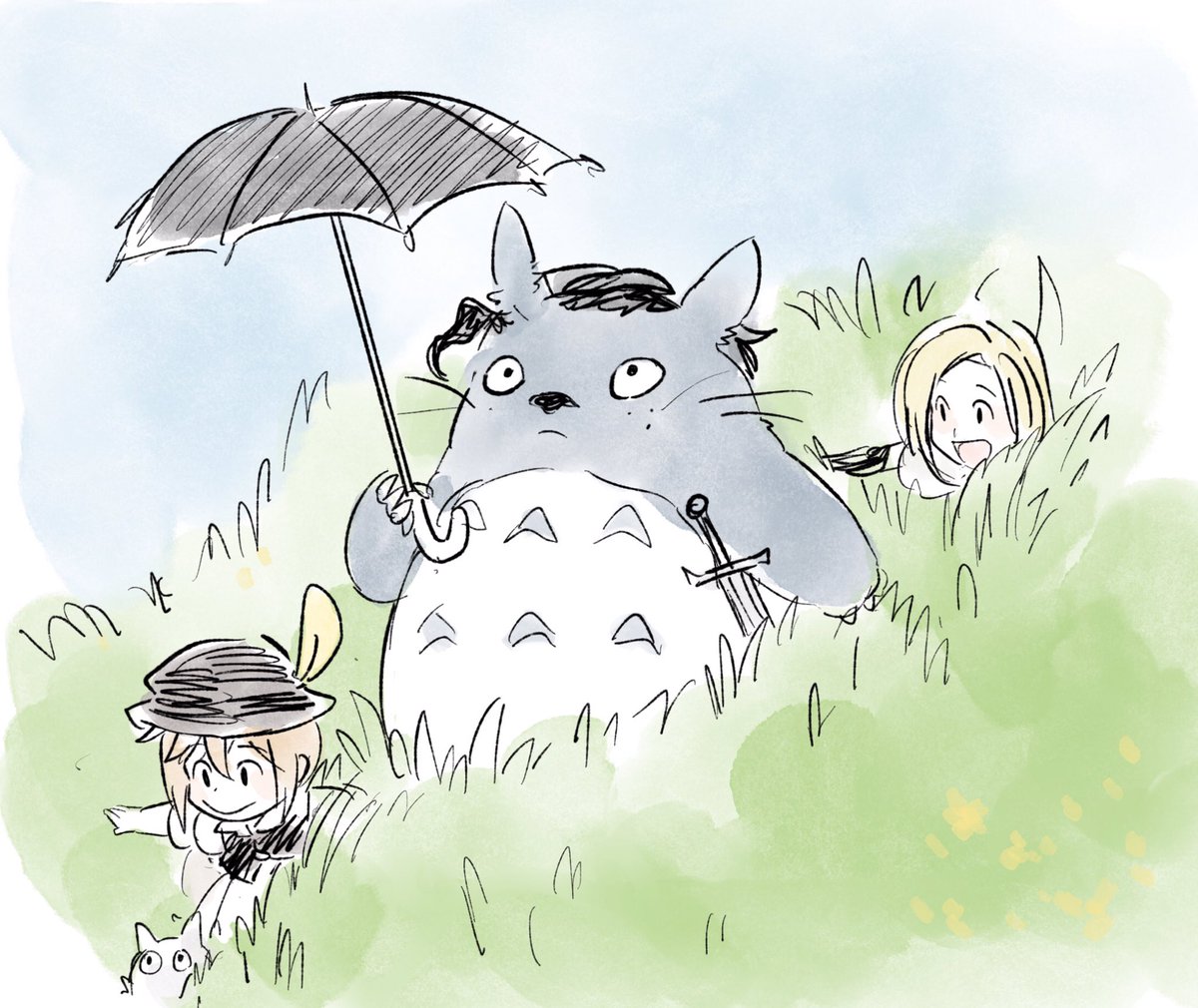 today's lunch break scribble 
