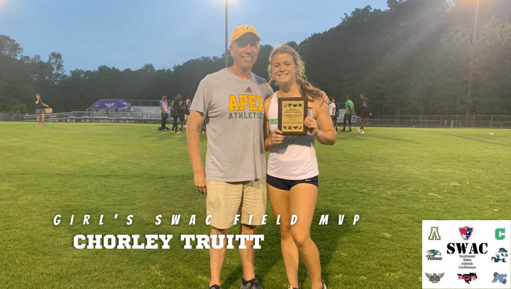 Girl's SWAC Field MVP: Chorley Truitt <a href="/G_L_XC_Track/">Green Level XC and Track & Field</a> @NCRunners