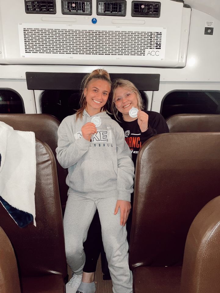 WB_Girls_TF's tweet photo. Our two RVC runner ups! Ava in the LJ, Alyssa in the shot. Excellent work ladies! https://t.co/ZAdpk16kz4