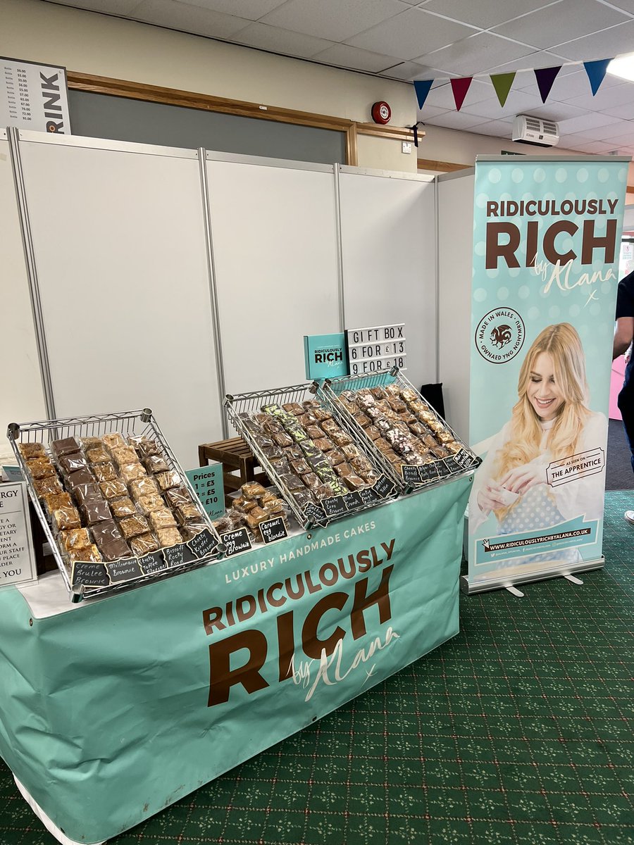 All ready for the next 3 days <a href="/Living_North/">Living North</a> at <a href="/NewcastleRaces/">Newcastle Racecourse</a> on between 10am and 4pm each day.  Plenty of exquisite <a href="/Alana_Spencer_/">RidiculouslyRichbyAlana</a> treats available and I’m enjoying <a href="/SmoothNorthEast/">Smooth North East</a> providing the soundtrack and listening to <a href="/TheSteveColman/">Steve Colman</a> today!