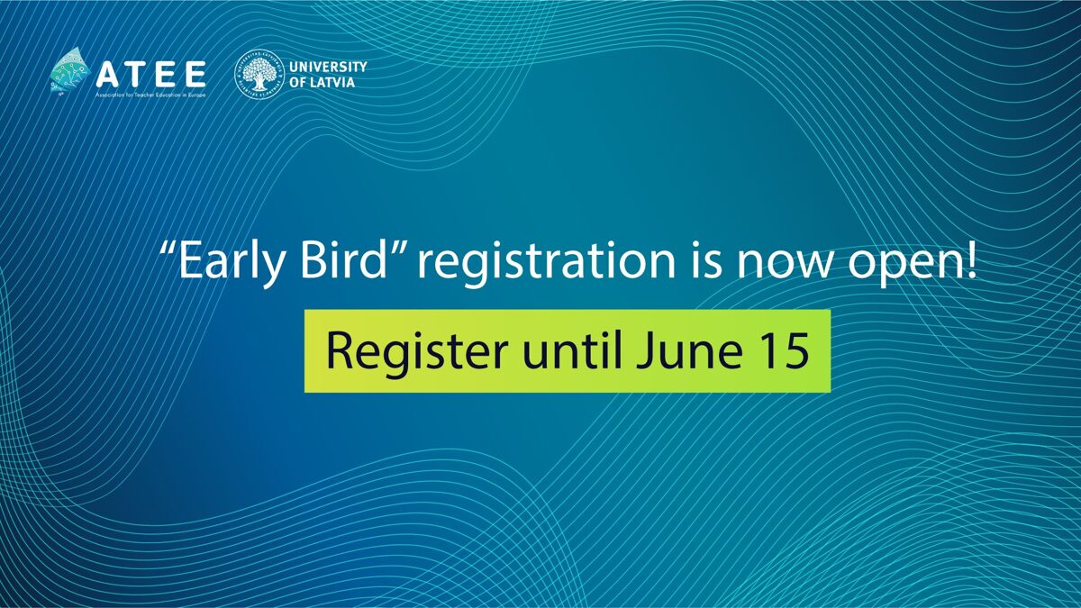 Association for Teacher Education in Europe (@atee_brussels) on Twitter photo <a href="/ATEE_Brussels/">Association for Teacher Education in Europe</a> Annual Conference in Riga on 29-31 August #TeacherEd #education
To be, or not to be a great educator
Register now: atee2022annual.com <a href="/ATEE_Brussels/">Association for Teacher Education in Europe</a> Annual Conference in Riga on 29-31 August #TeacherEd #education
To be, or not to be a great educator
Register now: atee2022annual.com