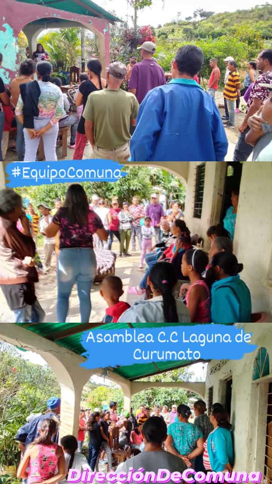 Continuamos con el despliegue.. Está vez en el C.C Laguna de Curumato. Nuestro equipo de comuna desplegado 🚩👊🏾 por instrucciones de nuestro Jefe político y Alcalde <a href="/Psuvfelix1/">FelixPsuv</a> <a href="/Carrillodiaz1/">Carrillodiaz</a>  <a href="/PSUVLara/">PSUVLara</a>