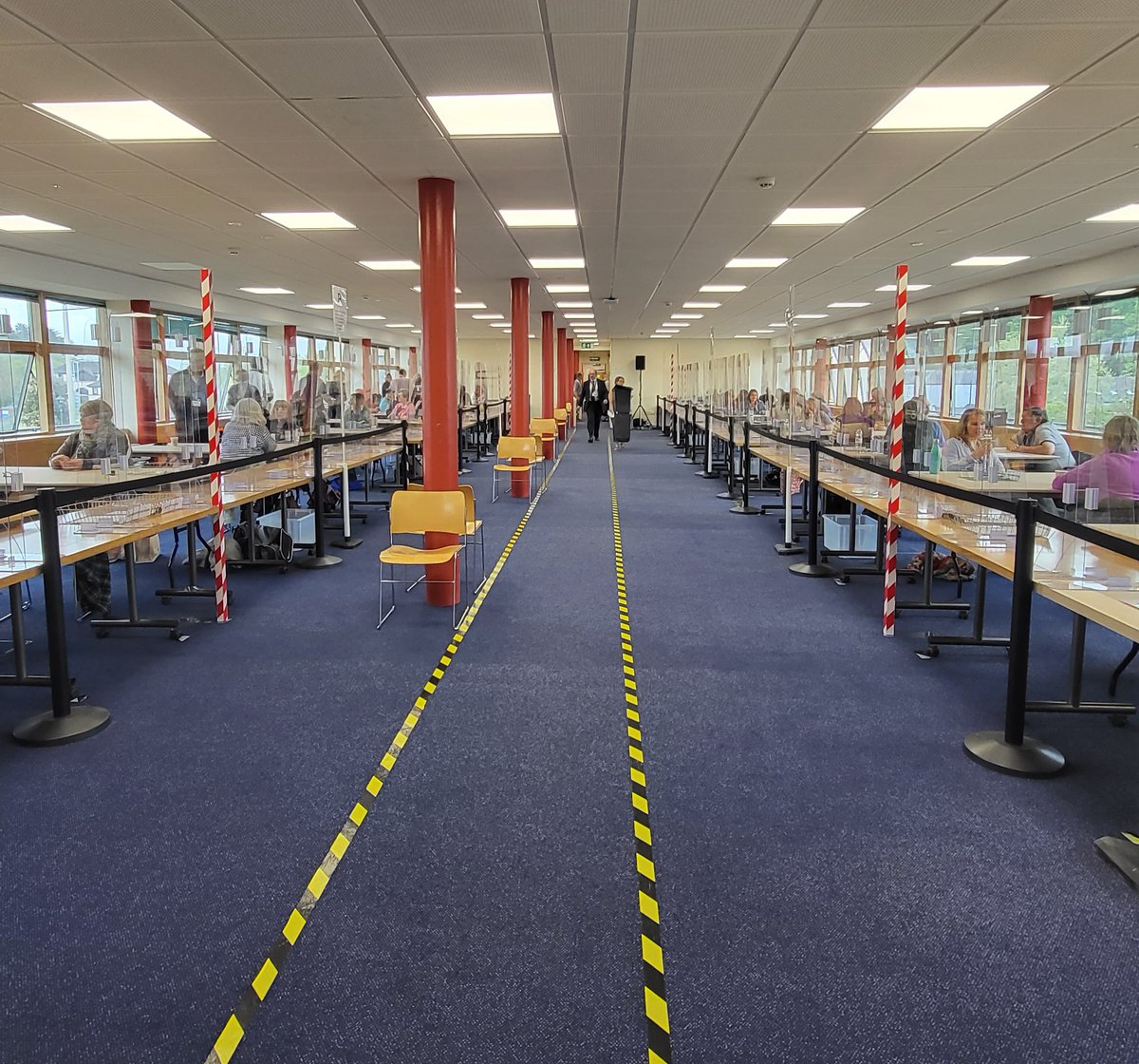 Pembrokeshire's tweet photo. Getting ready to count the County Council votes #PembsLGE #LGE2022 https://t.co/X8MutnRPrl