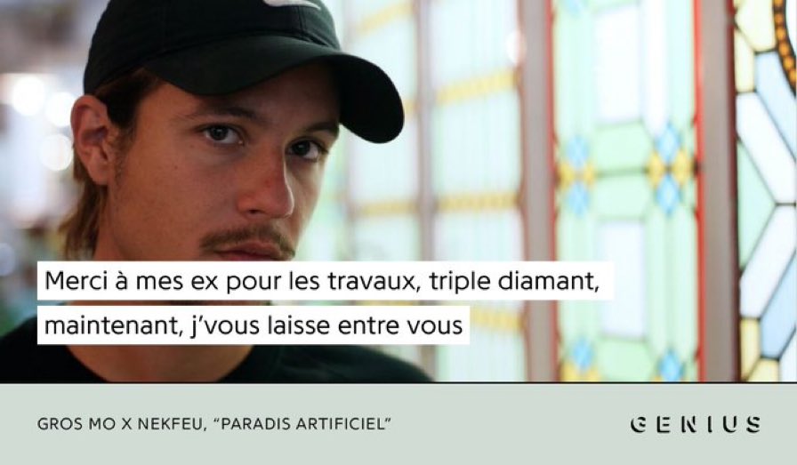 ShadesFrance's tweet photo. Nekfeu, sur son nouveau morceau avec Gros Mo 🤣 : https://t.co/rp5oxe36Eq