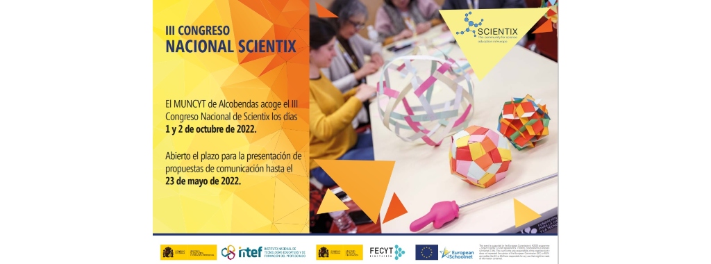 scientix_es's tweet photo. ⁉️¿Estás interesad@ 👩‍🏫👨‍🏫en #STEM🧪🔬?¿No sabes cómo formarte📚? ➡️#IIICongresoNacionalScientix22 @FECYT_Ciencia @educaINTEF @scientix_eu 
📩Presenta  tu propuesta de 📺🗞️🗣️ rellenando el formulario💻 ➡️https://t.co/MssRDJGiiZ
➕ℹ️➡️https://t.co/Tudm84hdgF https://t.co/x5ctzyDed6