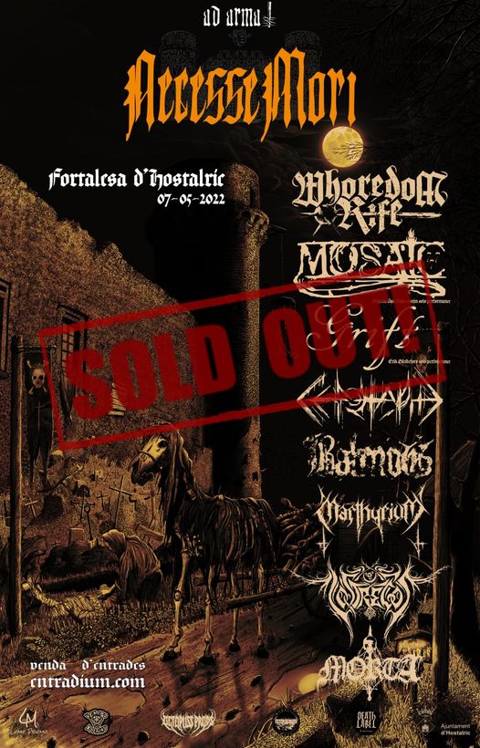 TallaferroMusic's tweet photo. Tanquem recepció de comandes per recollir demà a Hostalric aquest migdia. Ens veiem en poques hores al Festival (https://t.co/25Kq1KBOLG) #blackmetal #metalmarket #negranitdistro https://t.co/SGVoKxnfpP