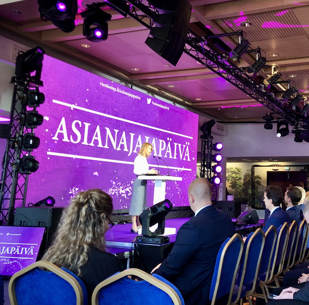 Insightful speech about rule of law given by Estonian prime minister <a href="/kajakallas/">Kaja Kallas</a> who was previously worked as an attorney #asianajajapäivä #attorneys <a href="/Asianajajat/">Suomen Asianajajat</a> #RuleOfLaw