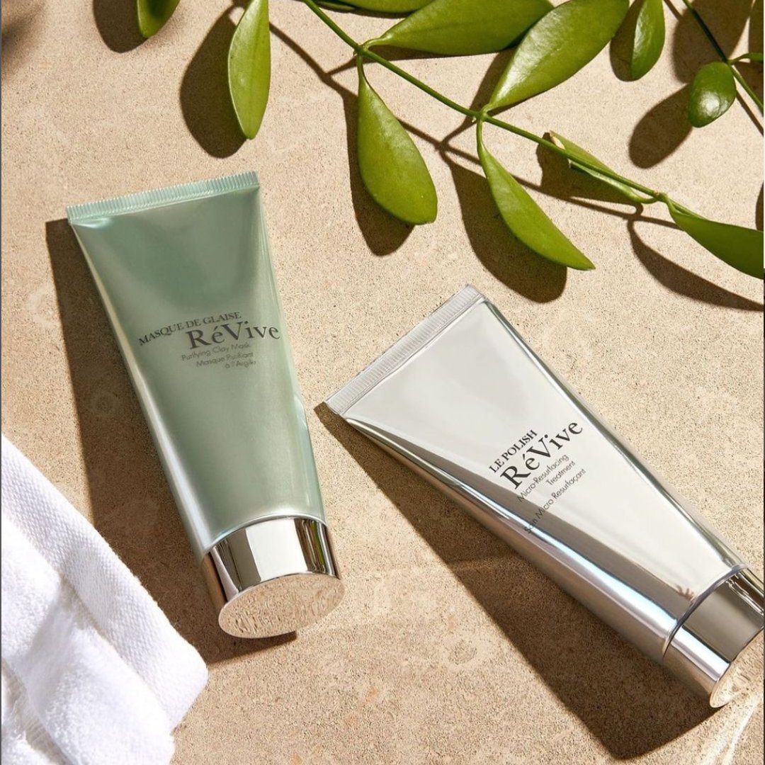 TheRedTreeTRT's tweet image. &quot;In just a few moments, the Masque De Glaise purifies, refreshes and hydrates skin. Follow it with Le Polish Micro-Resurfacing Treatment – packed with aluminium oxide crystals – to stem the signs of ageing.&quot;

#Repost @reviveskincare 
📷 @reviveskincare