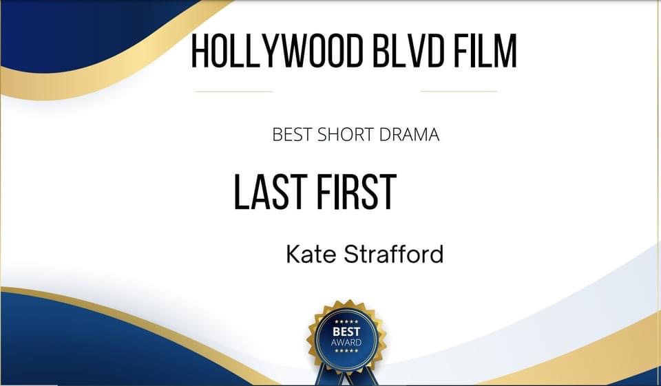 KateStrafford's tweet photo. #LastFirst - just a few of the wins in the last 2 weeks. Over 20 awards now @mrtnkeady @hakbesim @eringeraghty @Kaitlin_Cusack @FelixMaterFilm https://t.co/gf4r3Vpz8U