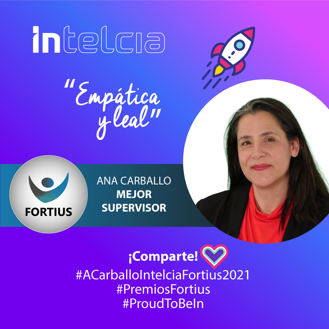 intelcia_spain's tweet photo. La #empatía con el equipo hace que Ana sea una de nuestras mejores apuestas para ganar el premio a #MejorSupervisor en los #PremiosFortius2021!!!😍🥰🏆🏆🏆 Comparte !!! #ACarballoIntelciaFortius2021 https://t.co/cJKyUqeoGm