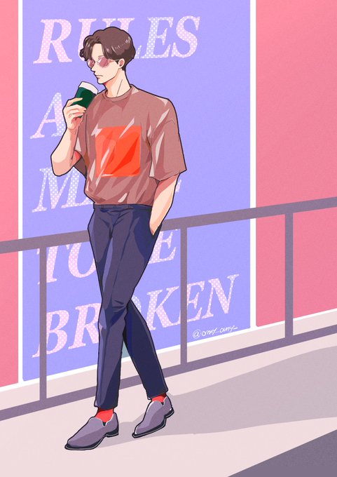 #創作男子

誰かかもしれないし誰でもないかもしれない。 ちょっと実験的塗り練習。 