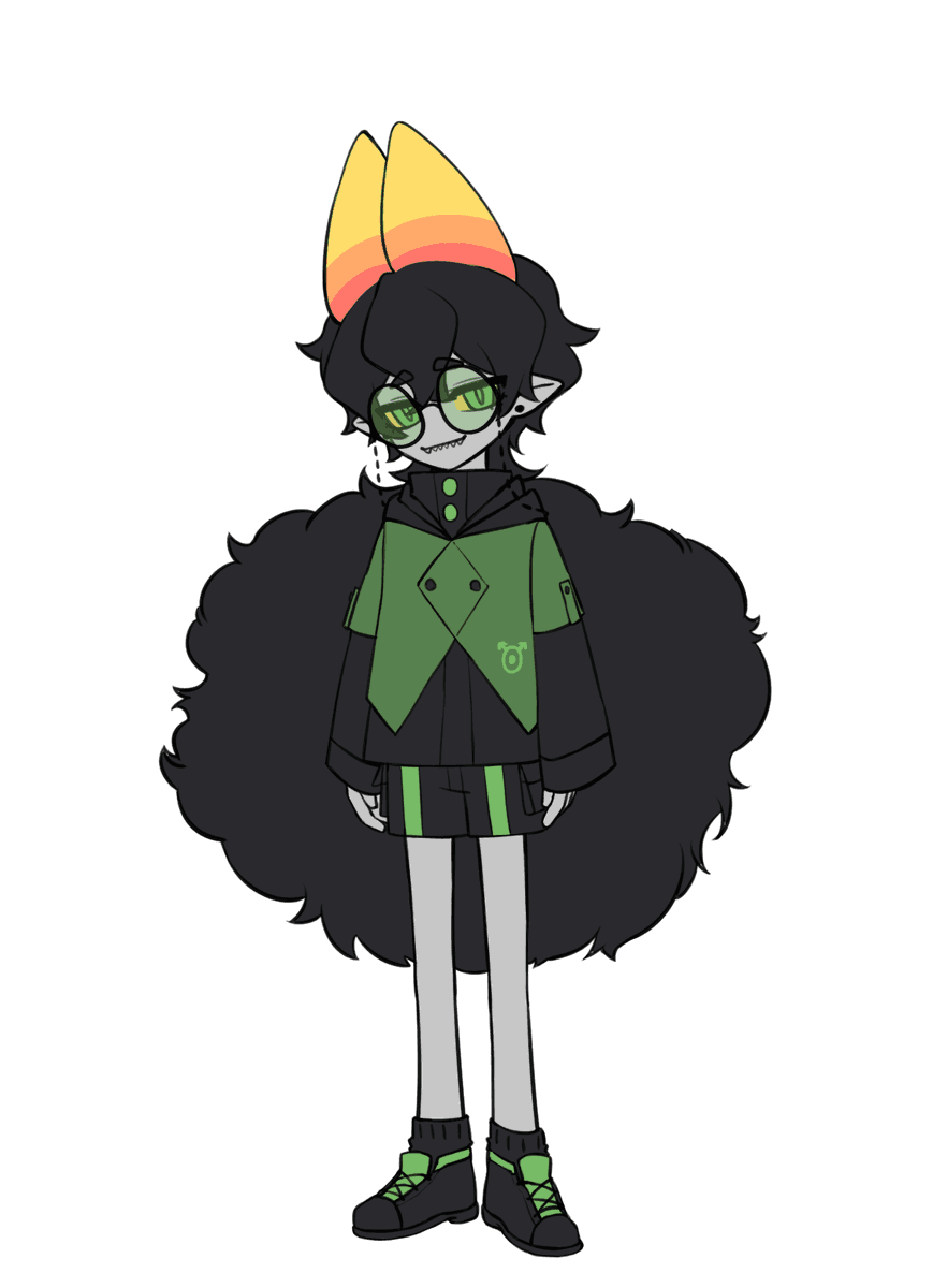 TotoroShadow's tweet photo. 橄榄血troll oc https://t.co/HEU7O5GBw7