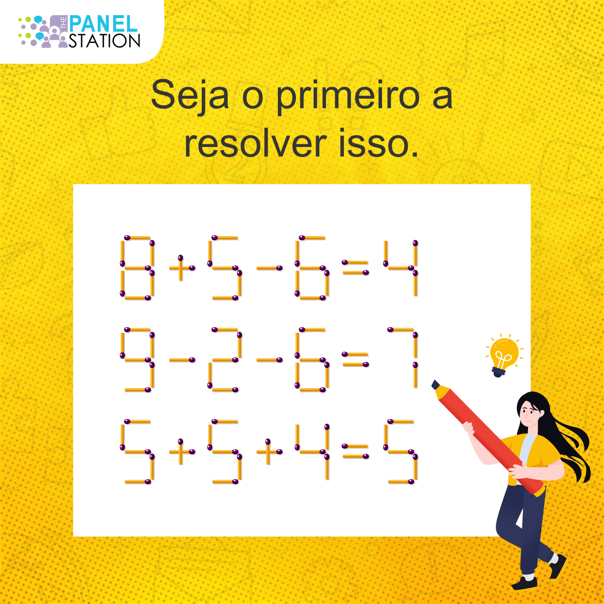 TPS_Brazil's tweet photo. Seja o primeiro a resolver isso. 👇👇
.
.
#thepanelstation #win #rewards #contestalert #puzzle #paidsurveys #jumbled #quiz #fridayfeelings #solve #braingame https://t.co/Lt3HhbnVyB