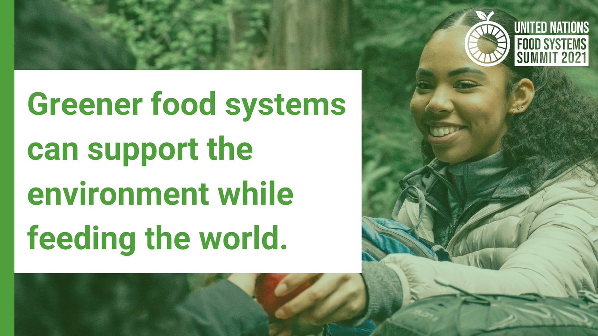 FoodSystems's tweet photo. #FoodSystemsFriday is back again!
#DYK that #FoodSystems are responsible for:
๐ด70% of water extracted from nature
๐ด60% of biodiversity loss
๐ดUp to โ
of #GHG emissions
For a more resilient and sustainable world, #FoodSystems must work in harmony with the environment! https://t.co/OIY5O2Nc76
