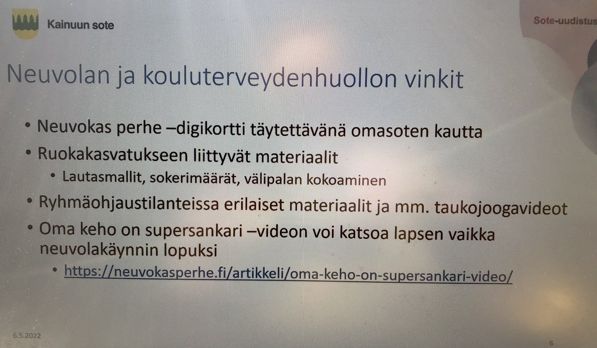 Neuvokasperhe's tweet photo. Huikean aktiivista ja moniammatillista #neuvokasperhe -työtä @Kainuunsote ❤️Neuvokkaan digikortti, tehtäväsivut ja videot monipuolisesti käytössä varhaiskasvatuksesta neuvola- ja kouluterveydenhuoltoon,suun terveydenhuollosta fysioterapiaan...👏 Ottakaahan mallia😍 @Sydanliitto https://t.co/cWARMt3n5s