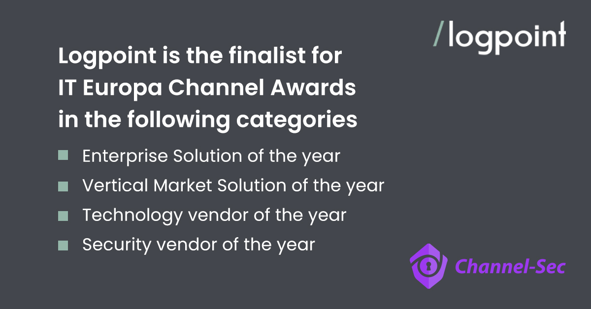 Exciting news for us! It’s time for the IT Europa Channel Awards and we are nominated for:

✔️  Enterprise Solution of the year
✔️  Vertical Market Solution of the year
✔️  Technology vendor of the year 
✔️  Security vendor of the year

#SOAR #SIEM #UEBA #SAP https://t.co/G6WLIC4giy