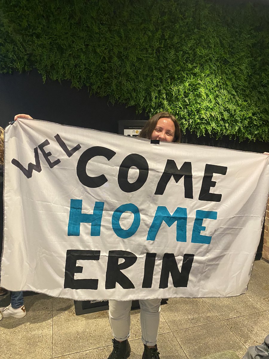 Welcome home @erinphillips131! @pafc_w @PAFC #weareportadelaide