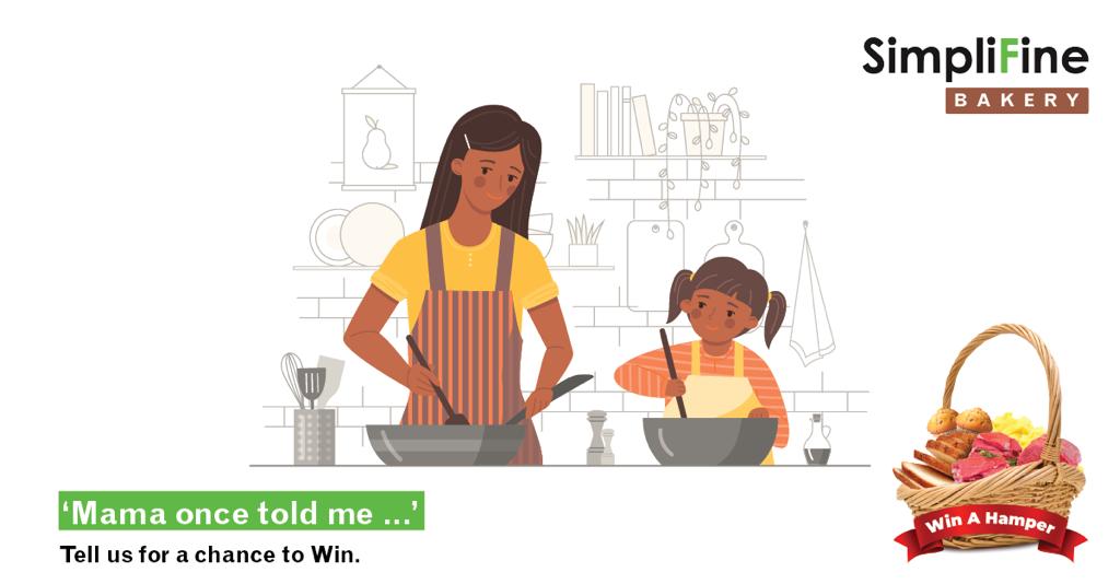 SimpliFineKE's tweet photo. Crumbs of wisdom: What’s one piece of advice that you got from your mom that has served you to date? Let us know in the comments for a chance to win a #GiftHamper for mama!

#SimpliFine 
#MamasRecipe
#HappyMothersDay https://t.co/vjekLeD5RM