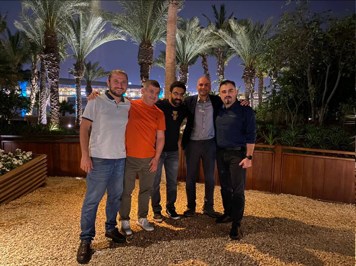 Looking good fellas!📸

Our CEO <a href="/MetaverseSheikh/">psx agent 007</a> met up with the <a href="/metafluence/">Metafluence</a> team, in person, for the first time!

Communication and cohesion are key to building remarkable business partnerships💪

Next meet-up in the metaverse?
<a href="/eminvaliyev/">Emin Vali | Metafluence</a> <a href="/vagifabbas/">Vagif Abbasov</a> <a href="/eyusifli/">Elsad Yusifli</a> <a href="/MrFuadKarimov1/">FuadKarimov1</a>