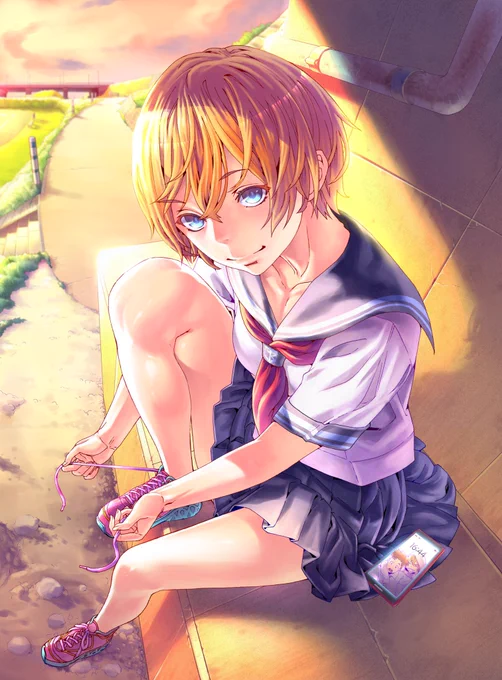 僕は最近はおっぱいとかお尻ばっか描いてるこわもておじさん(初老)
もうロン毛でもヒゲでもないけど。(h 