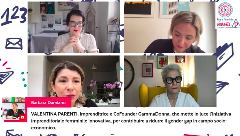 retefemminilemi's tweet photo. A #VarianteD interviene Valentina Parenti @ValComm, presidentessa di @GammaDonna_
Ci parla di come viene (o non viene) percepita la diversità di genere
#gendergap #Diversity https://t.co/052YI8PReQ