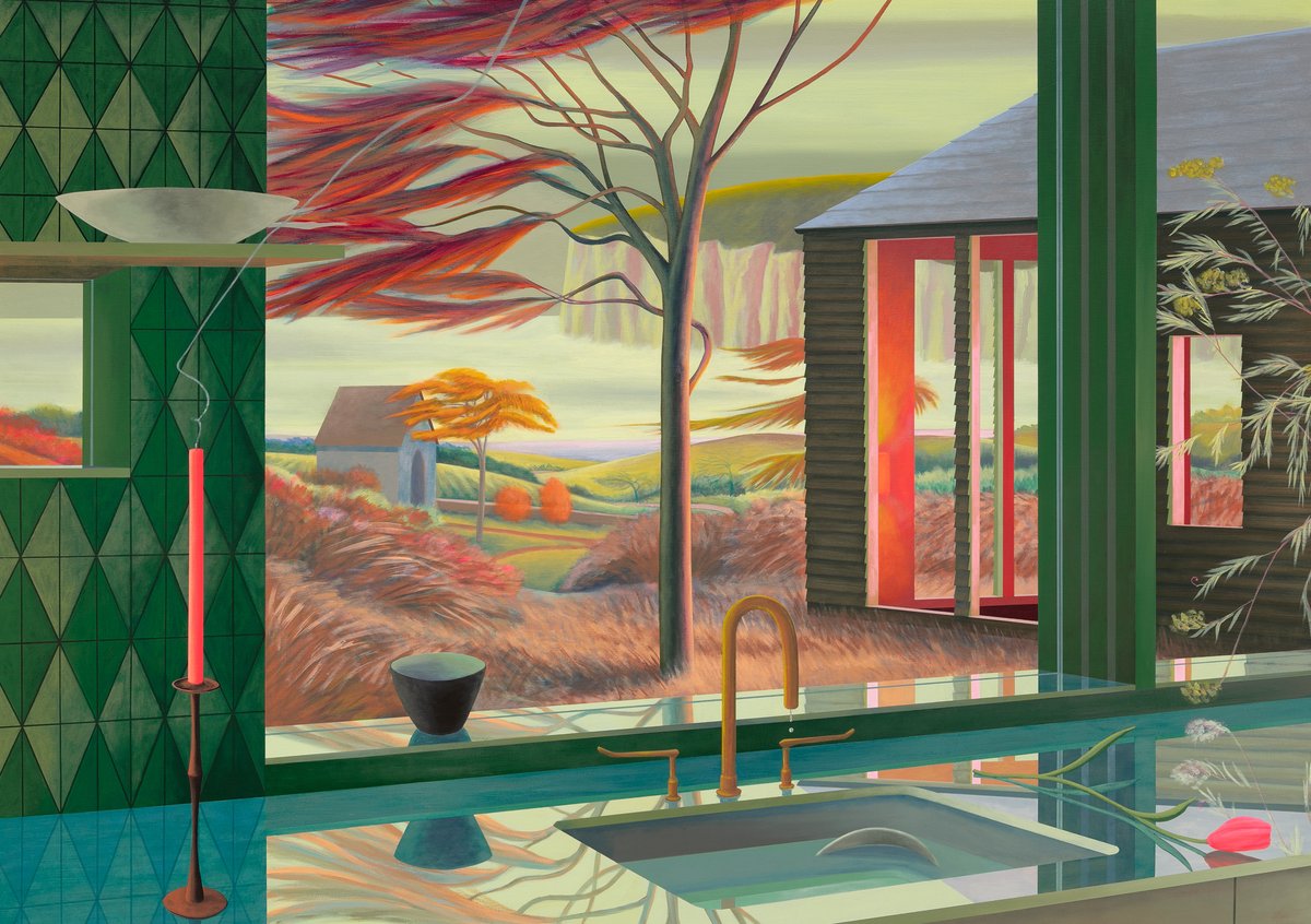 artsy's tweet photo. #AlfieCaine, Autumn Afternoon, 2022 https://t.co/dunsmAP8WT https://t.co/SaJVk9LlPz