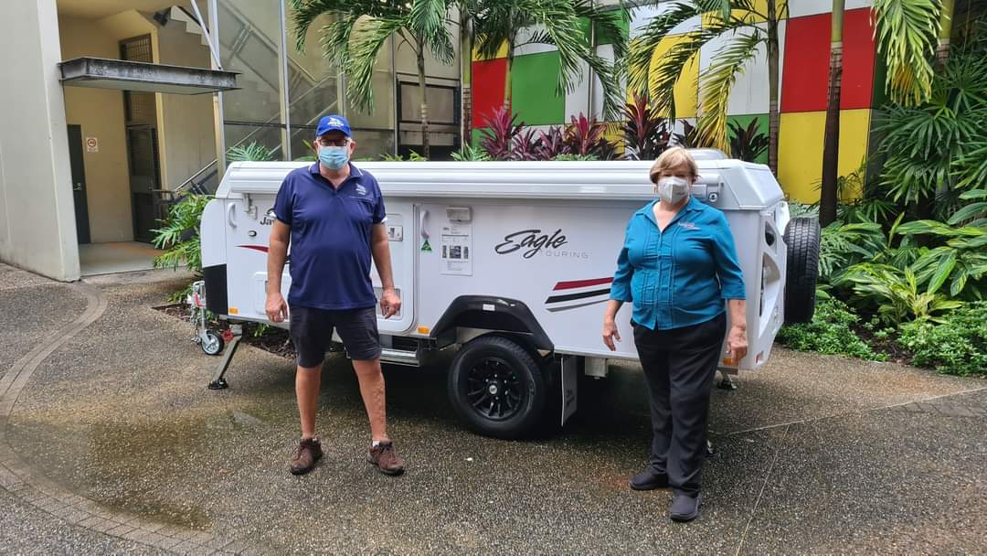 How amazing is this!
An AWESOME camper trailer is being raffled as part of this year's BDO Arrow Experience and YOU could win! Thanks to Trevor from Jayco Cairns  for setting it up at Cairns Hospital.
Buy online at your convenience!
bit.ly/WinACamperTrai…
