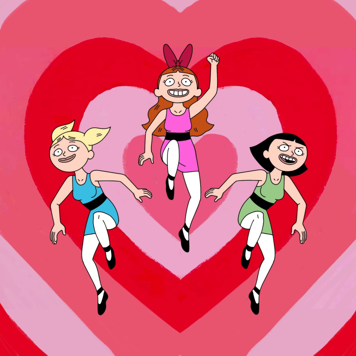 What if PowerPuffGirls was an adult swim show?