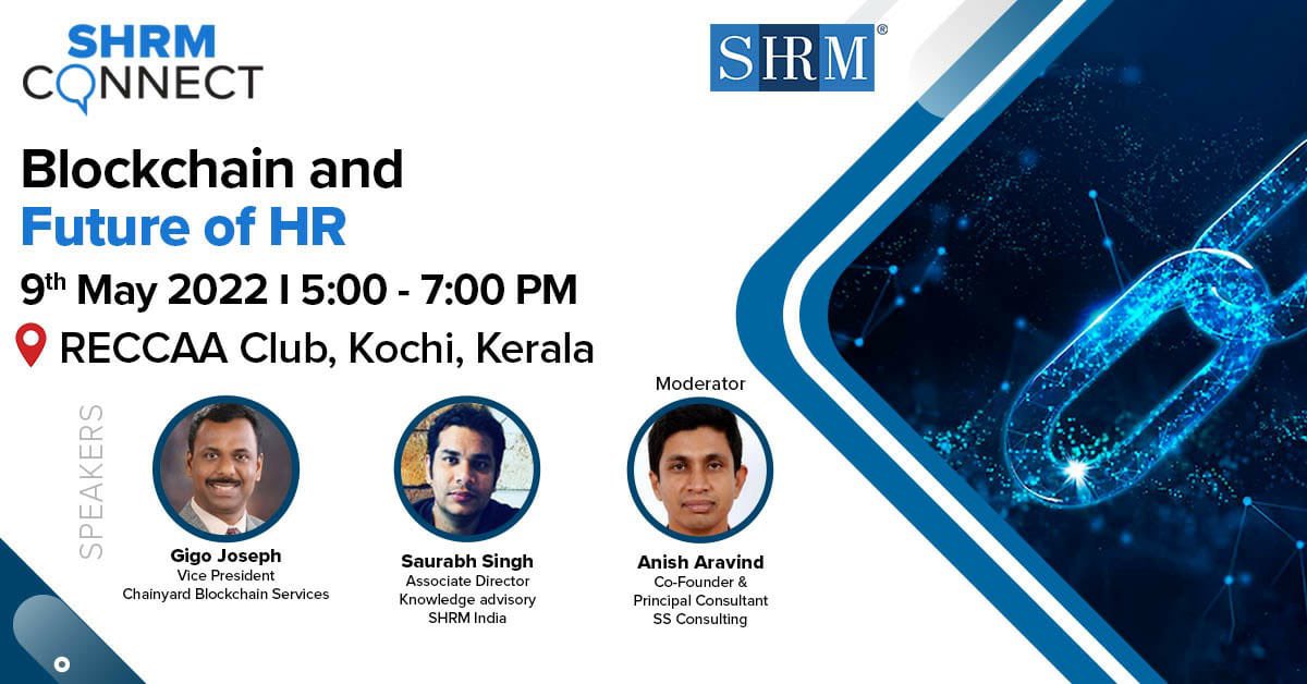 anisharavind's tweet photo. Super excited to extend this invite to Kerala #SHRMConnect Forum, a free on-ground #learning event hosted by @SHRMindia at #RECCAAClub, Kochi on 9th May 2022 from 5pm to 7pm To join RSVP / register on https://t.co/LgC13vNHUt #SHRMTech22 #GameOn #Hrtech #FutureOfWork https://t.co/W41RMfSfBs