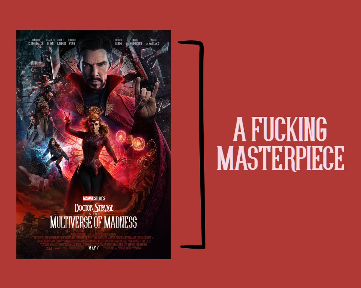 jrvsscarlet's tweet image. Doctor Strange in the Multiverse Of Madness (2022)