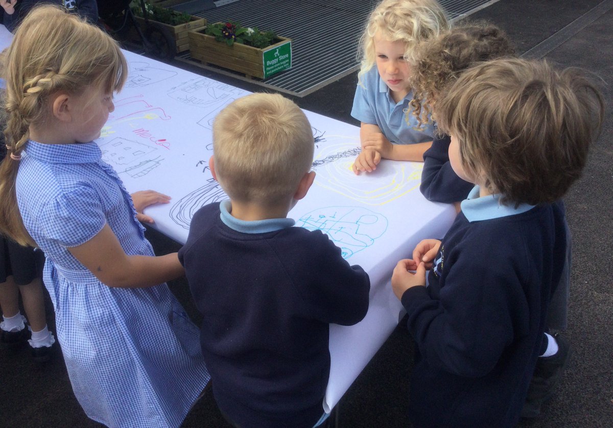 Our Reception children had a fabulous time in Heavitree Park yesterday- they made maps and looked at signs of spring before taking a break at the new Park Life cafe (thank you @PLHexeter ) 🌱☀️