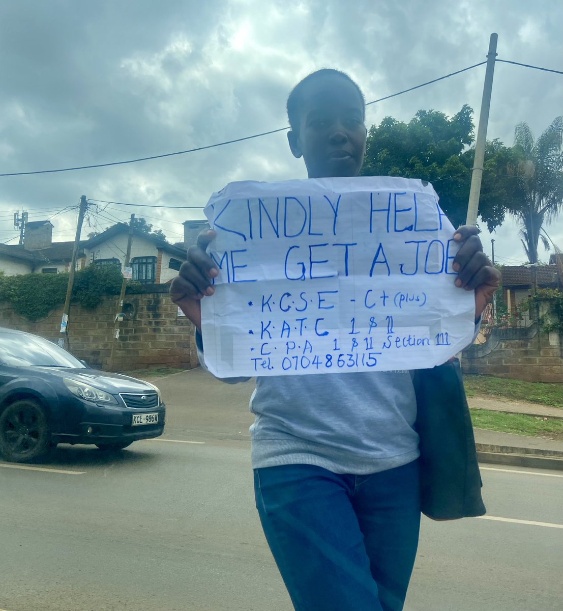 Kindly RT. It’s really hard out here 😢