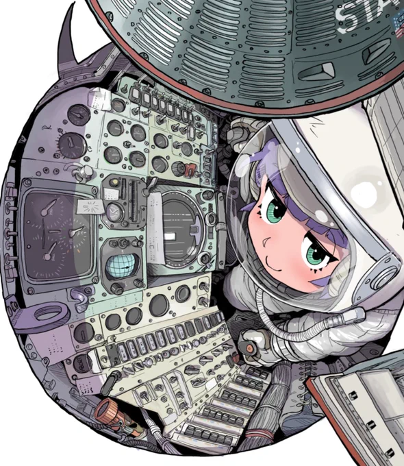 これ"宇宙船のひみつRemix"の制作中ゆえ低浮上あしからず。7割ぐらいできた感じです。しかし時間かかりすぎ。本当に手が遅くなってしまった。 