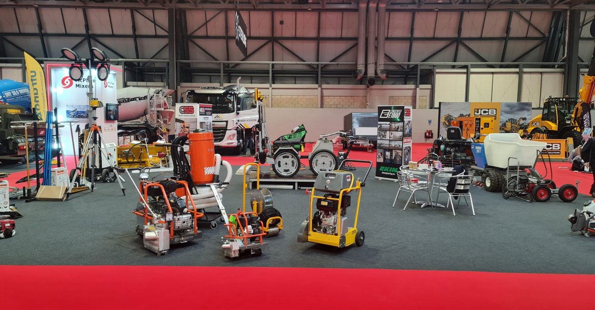 It's the 2nd and final day of The UK Concrete Show. What a great week it's been!

It was nice to see so many faces, new and familiar 😊

If you haven't already, stop by and see us in:

📍 HALL 17 - STAND 81 at @thenec 

#theukconcreteshow #concrete #husqvarna