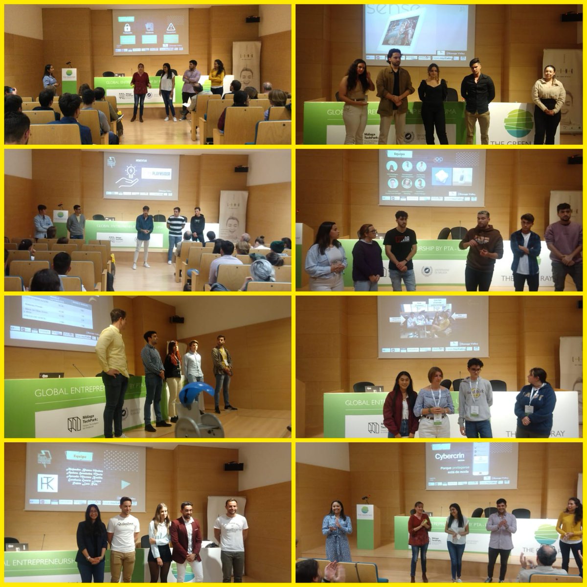 linkbyuma's tweet photo. 🎉 ¡Enhorabuena a los ganadores de nuestro 2º #FlashSession Hackaton! 🎉El pasado viernes tuvimos la sesión de cierre de esta jornada de tres días, donde conocimos a los premiados y disfrutamos de una cena y concierto de despedida 🤩 https://t.co/UvUUNzyuRt