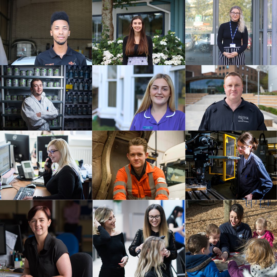 tweetinexeter's tweet photo. ✨@exeapprentices takeover✨
That’s a wrap on our #ExeterApprentices takeover! We hope you've enjoyed hearing from some of our #Apprentices and seeing #Exeter through their eyes!
If you want to learn more about #ExeterCollege #Apprenticeships click here👉https://t.co/TveJH2hA6Q https://t.co/mFCQQZo1Th